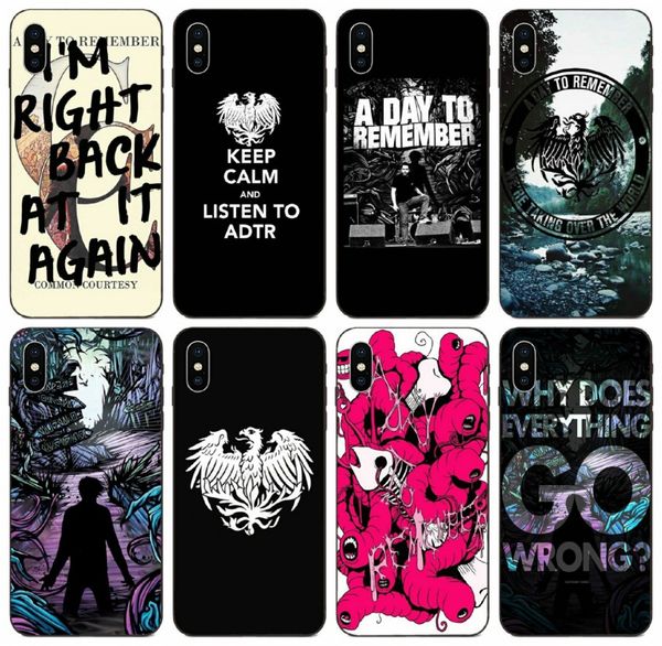 

[tongtrade] rock band a day to remember case for iphone 8 7 6s 5 plus 11 pro max x xs galaxy s6 s7 s8 s9 s10 huawei p10 htc one e9 plus case