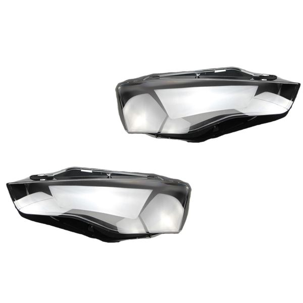 

2pcs car clear headlight lens cover replacement head lamp cover for- a5 2012-2016