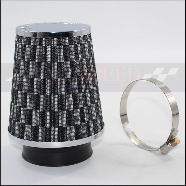

car accessories universal car high flow cold air intake air inlet intake system mushroom head filter neck 76mm hk007