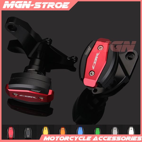 

motorcycle cnc crash pad frame slider protection guard for cbr500 r cbr500r cbr 500r 2013 2014 2015 13 14 15