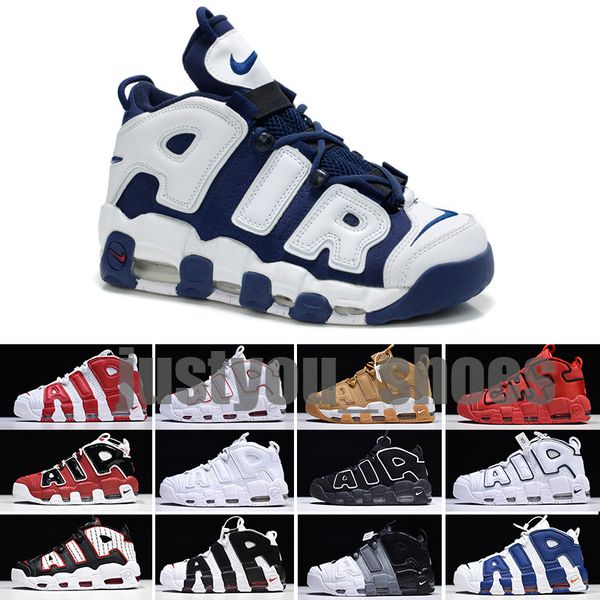 

Nike Air More Uptempo 2020 Новой Подробнее Обувь быстротемповой Баскетбол Олимпийского релиз Быки Золото Varsity Бордового Черный мода Мужчина suptempo Скотти Пиппен Кроссовки J33