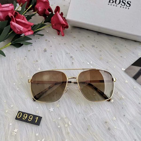 

luxury sunglasses designer sunglasses fashion brand b0991 designer glasses for man glasses uv400 4 colors optional with box high quality, White;black