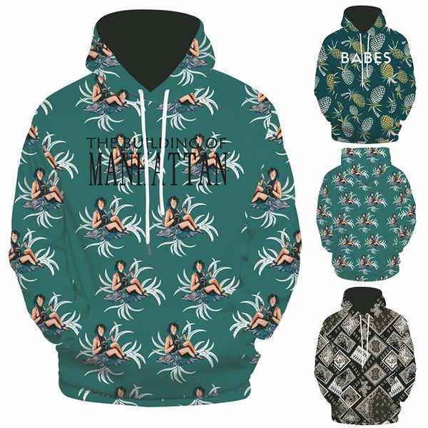 

letter embroidery hoodies sweat men's autumn spring fashion 3d printing hoodie hooded loose long sleeve stranger thing#823, Black