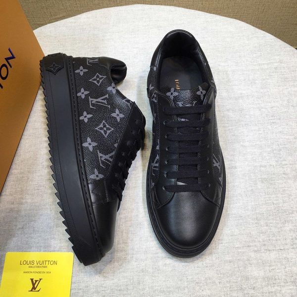 

2019 a3 fashion casual men shoes outdoor sports handsome wild luxury shoes original box packaging zapatos hombre, Black