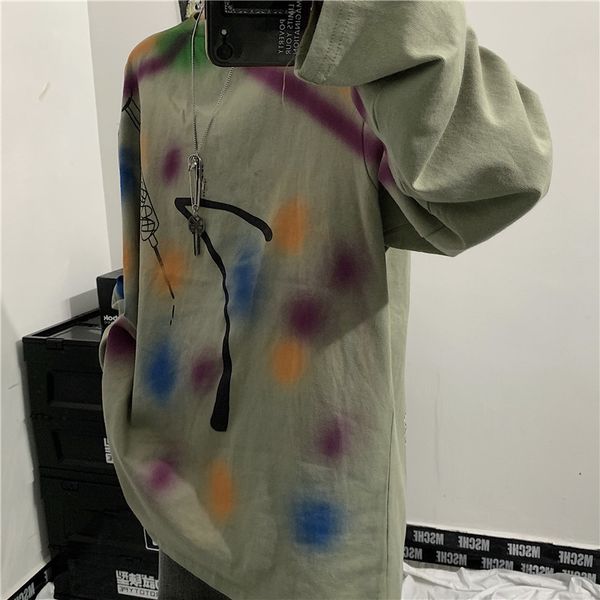 

women's clothing hoodies ins vetement femme ladies autumn o-neck streetwear korean style new harajuku long sleeve pullovers, Black