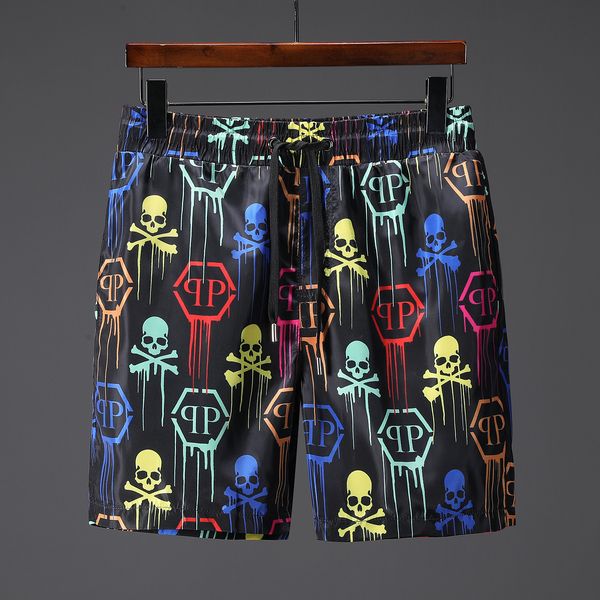 

Original genuine ca ual fa hion ummer ea ide men 039 wimwear 80hilipp plei 110 printed hort beach pant wimwear pant men 039