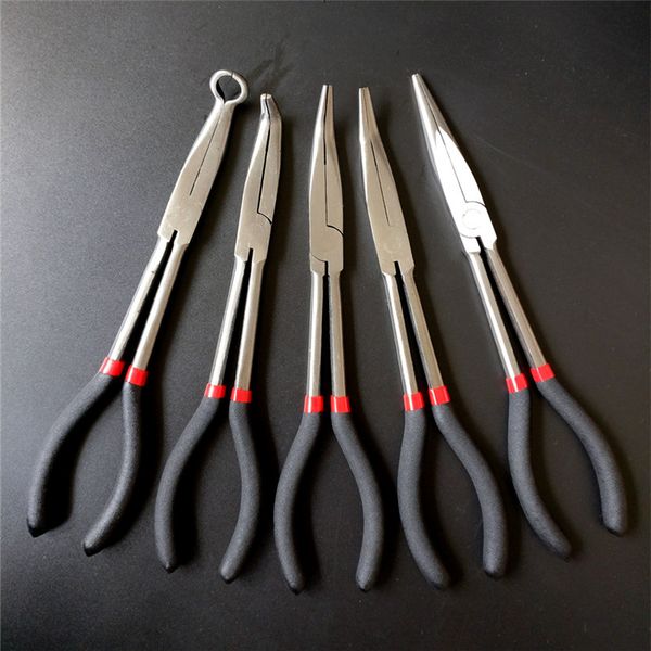 

11" 280mm long handle multi-functional reach circle nose pliers plug puller