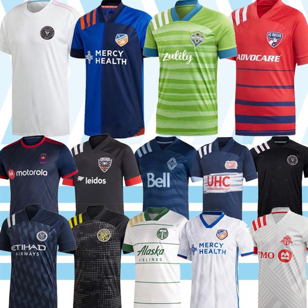 

mls 2020 atlanta united inter miami dc united houston dynamo lafc montreal impact chicago columbus colorado toronto rapids soccer jersey, Black;yellow
