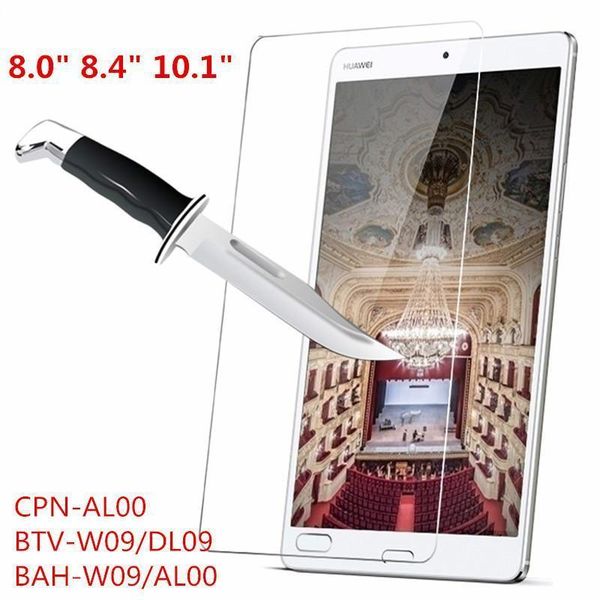

для huawei mediapad m3 8.0 8.4 10.1 lite 10 cpn-al00 btv-w09 l09 bah-w09 tablet защитный закаленное стекло протектор экрана