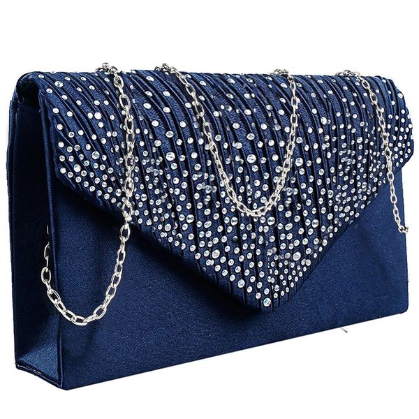

дамы большие вечерние атласные свадебные diamante женская сумка клатч партии выпускного вечера конверт сумка кошельки