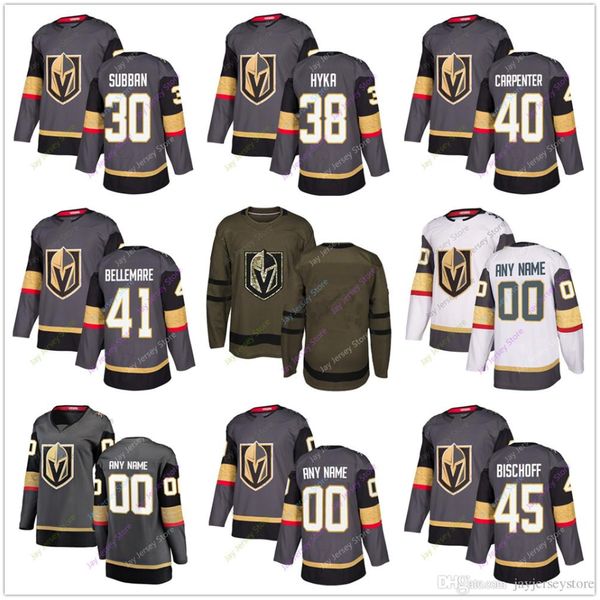 

Malcolm Subban Tomas Hyka Ryan Carpenter Pierre-Edouard Bellemare Jersey 2019 Vegas Golden Knights Home Away New Third Women Cheap