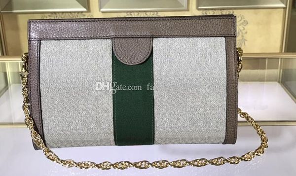

5a 503877 26cm ophidias small chain shoulder bags for women flora canvas real leather with dust bag+box dhl ing