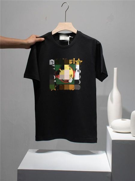 

20fw 2020 роскошные мужские дизайнер одежды лето с коротким рукавом ман футболка tee женщины plussize одежда девушка крыса вышивка логотипов, White;black