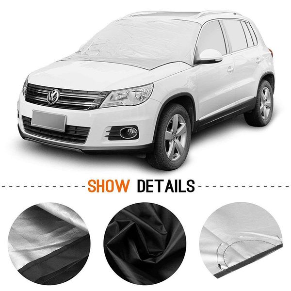 

универсальный лобовое стекло автомобиля обложка автомобильный зонт щит против snow frost ice shield dust protector winter ветровое стекло кр