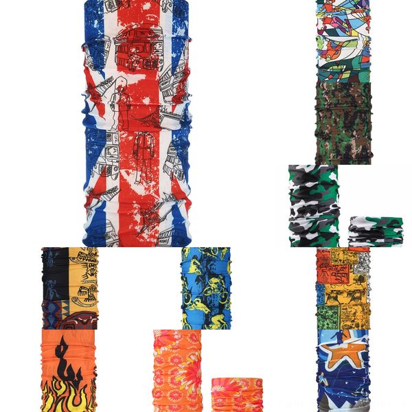 

oexaf magic multycolors headwear neck scarf cycling bike motorcycle face dust helmet mask bandana scarf multifunctio, Black