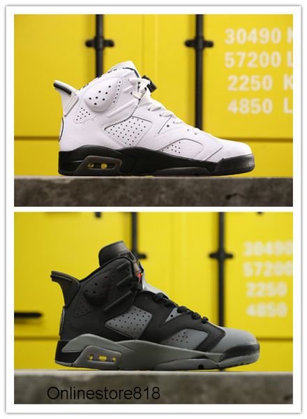 

2020 new new arrival 6s vi black grey white men basketball shoes outdoor sports trainers fashion sneakers with box size 7-12