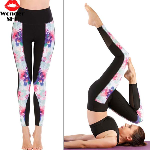 

women's sports pants yoga leggings seamless sport women fitness for gym legging running push up slim elastic workout, White;red