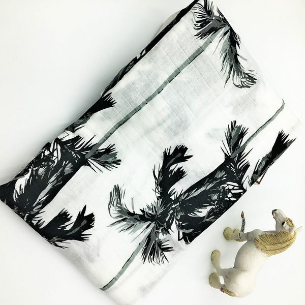 

100% Cotton Muslin Baby Blankets Soft Breathable Swaddle For Newborn MultiFunctions Blanket Baby Wrap Bedding Swaddling