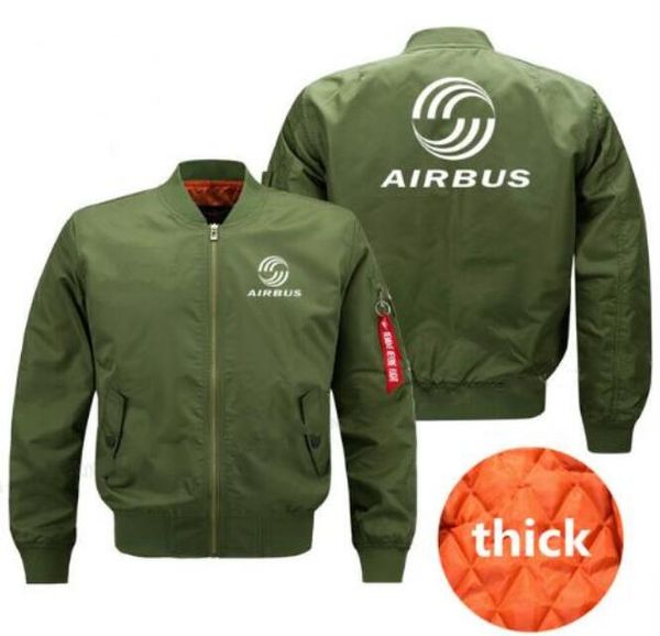 

new men's bomber airbus jacket design men's jacket airbus a320 a350 a380 a330 a340 spring and autumn winter coat, Black;brown