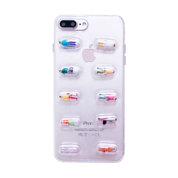 coque iphone 8 plus pill