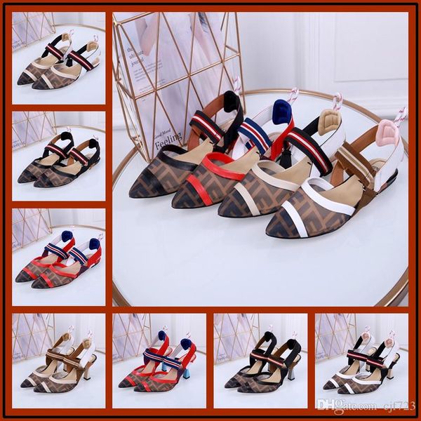 

sell designers slipper flat leather womens striped sandals causal non-slip summer huaraches slippers flip flops slipper, Black