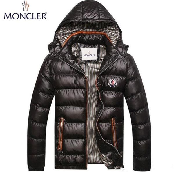 

Xxl 13 moncler 2019 new fa hion winter jacket trench coat warm wadded jacket men 039 overcoat foreign mini ter coat, Black