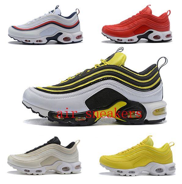 

2019 new mens 97 plus tn running shoes zapatillas 98 designer sneakers chaussures men walking trainers mercurial outdoor sneakers size 36-46