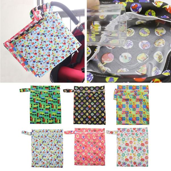 

wet dry cloth diaper bags hanging diaper organizer with two zippered pockets