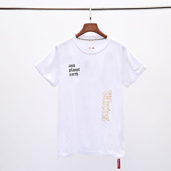 

женские летние футболки с коротким рукавом топами рубашки для женщин tide письма печати футболки luxury тройников марки бленда хлопка рубашк, White