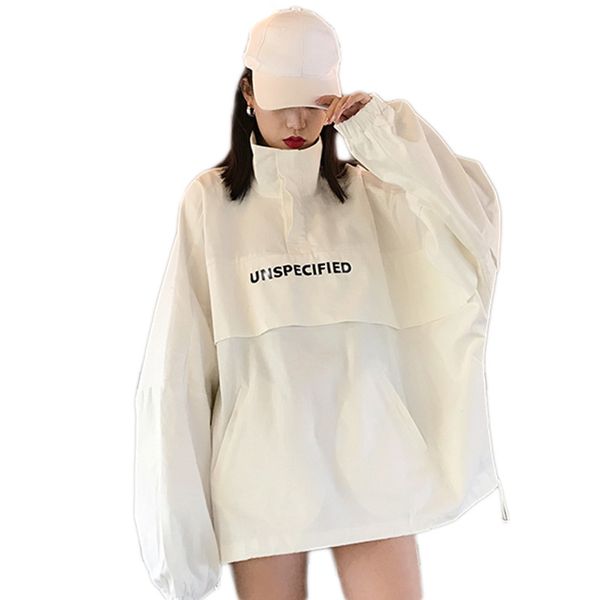 

loose trench large size trench coat new autumn fashion windbreaker casual autumn coat women loose windbreaker women clothes, Tan;black
