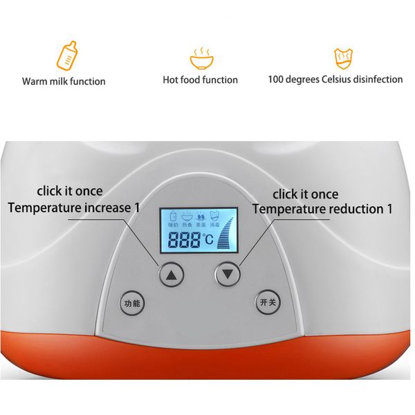 

baby feeding sterilizer bottle heater warmer baby nursing milk bottle warm double bottle sterilizer 220v electric warm milk food