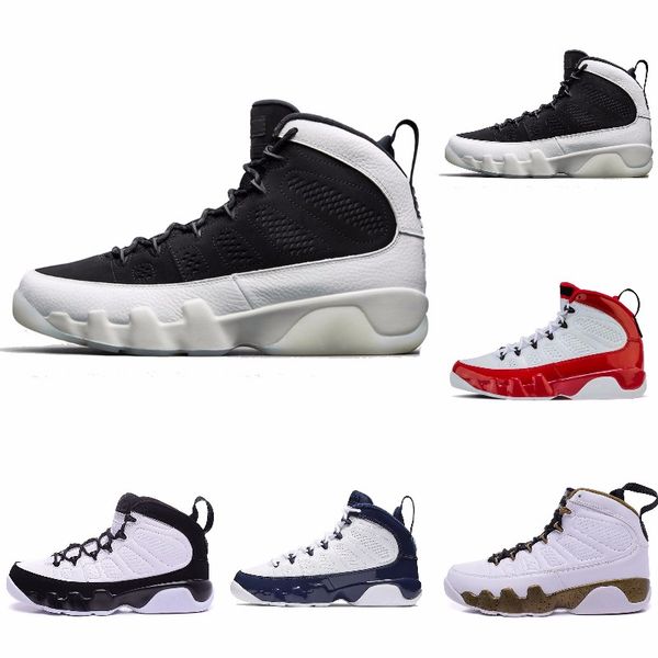 

9 9s dream it do it unc mop melo mens basketball shoes la og space jam men bred anthracite sports sneakers designer size 40-47