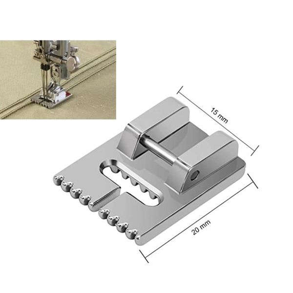 

sewing notions & tools household multi-function tucker presser foot machine parts pintuck 5/7/9 grooves, Black