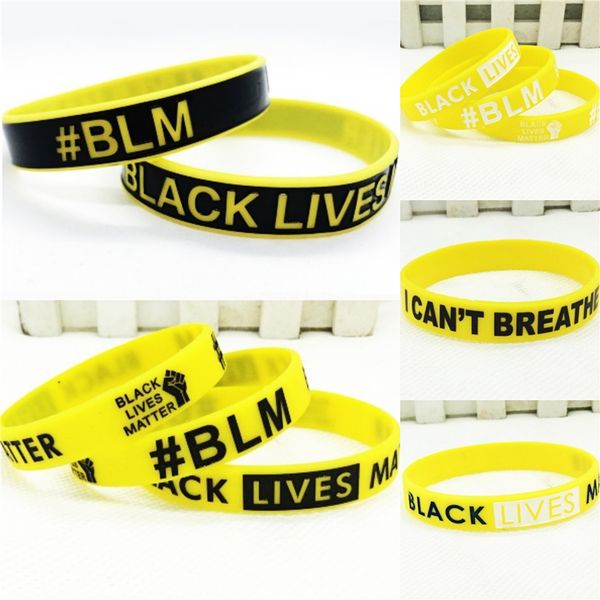 

black lives mattersolid colors pompon silicone clap wristband cute kids cute pompons bracelet toys party performance concert show cheerin #7