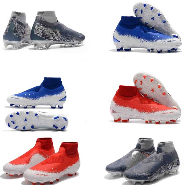 

phantom vsn elite df fg shadow victory pack mens high ankle soccer cleats football shoes size us6.5-11