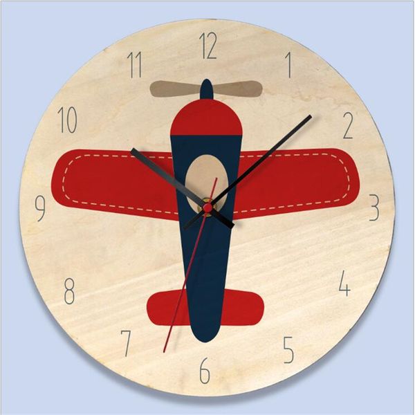 

nordic wooden vintage wall clock shabby chic hidden safe kid room clocks reloj de pared for home living room decoration clocks