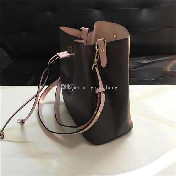 

selling nice bucket bag designer handbags handbags fashion brand leather shoulder strap drawstring bags 44020