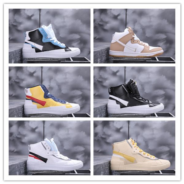 

2019 New Arrival Sb What The Dunk High Multicolor Mens Skate Running Shoes For Best Quality Chaussures Outdoors Sports Sneakers Size 40-45
