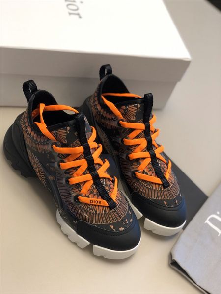 

fashion platform men's and women's shoe wild luxury vintage casual lace up shoes single shoes women's shoes running shoe 13, Black