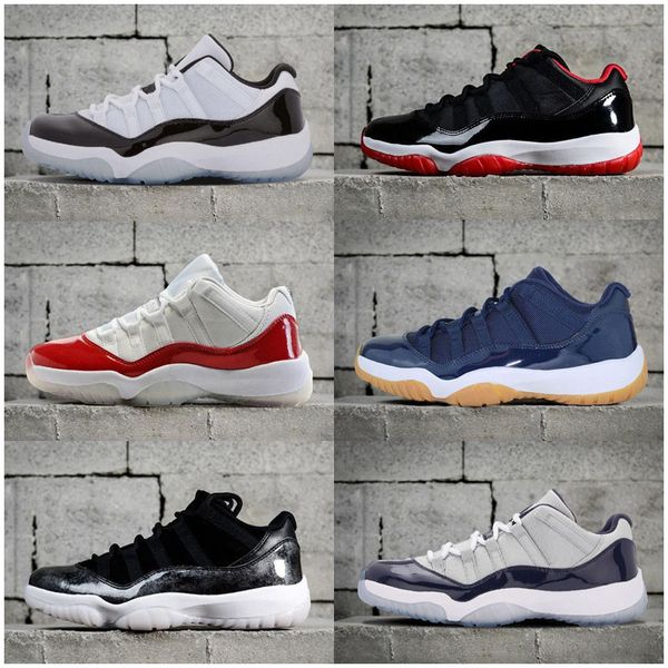 

concord high 45 11s platinum tint cap and gown men basketball shoes gym red bred barons 11 mens sports sneakers trainers