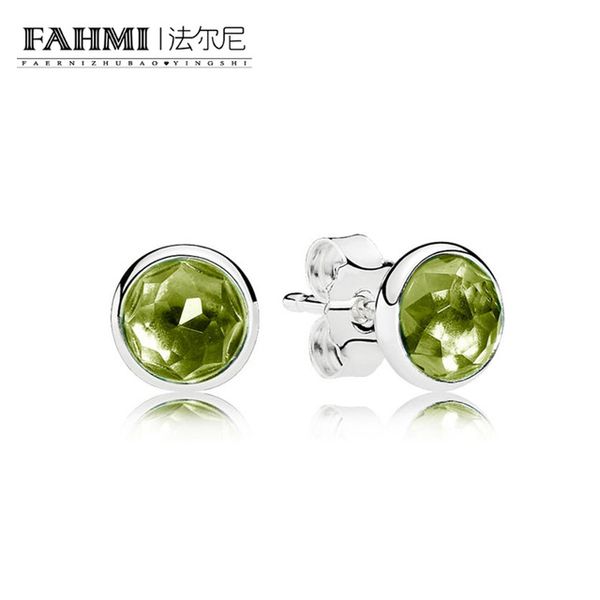 

fahmi 100% стерлингового серебра 1: 1 glamour 290738pe августа капли серьги серьги оригинальные женщины свадебные ювелирные изделия 2018 под, Golden;silver