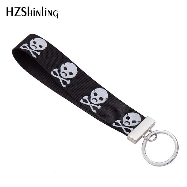 

new fashion embriodery keyholder lovely yellow smile wristlet key fob bag accessories black color ribbon keyring gifts for women f-0024, Silver