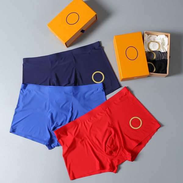 

2020 designer men's underwear classic brand style luxury fashion smooth fit not tight comfortable no curling sale, Black;white