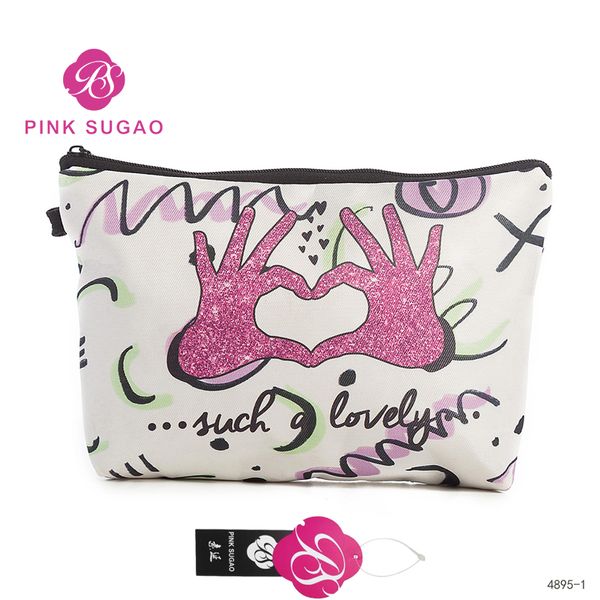 

розовый sugao косметичка 2019 новый стиль печати большой емкости косметички организатор путешествий сумка для туалетных принадлежностей высо