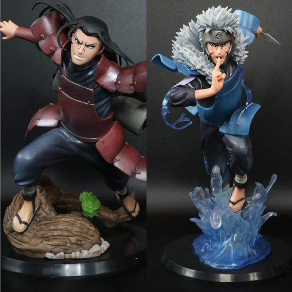 

19 см naruto senju hashirama senju tobirama shodai hokage фигурку игрушки коллекция кукла рождественский подарок без коробки y200421
