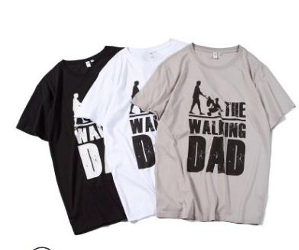 

2019 человек футболка прогулочный папа печати с коротким рукавом футболки haraguchi senseless печатный футболка бесплатная доставка, White;black