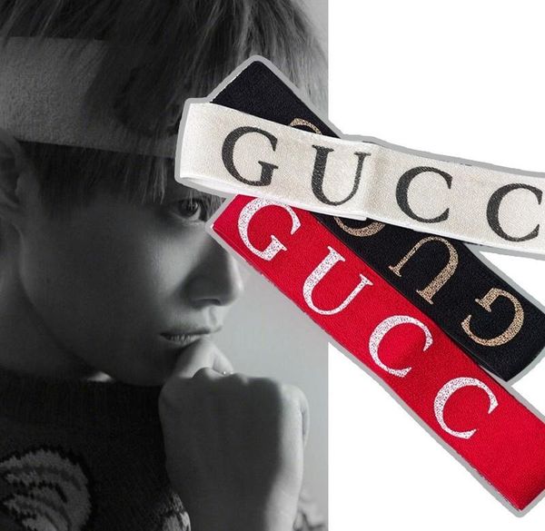 

Hot Sale Designer Elastic Headband for Women Men Fashion Famous Brand Hair Bands For Woman Girl Retro Turban Headwraps Sweatband Gifts New