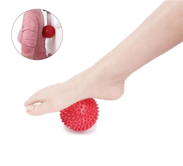 10 Stück Spiky Point Massage Ball Trigger Roller Reflexzonenmassage Werkzeuge Stressabbau für Palm Fuß Arm Hals Rücken Körpermassagegerät für Fit bleiben