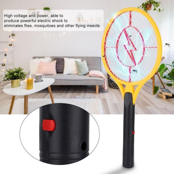 

hign качества аккумуляторных батарей электрического fly mosquito swatter bug zapper ракетка насекомые-убийцы мода главных репеллеры