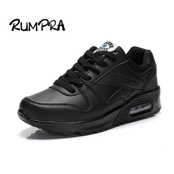 

5 color ladies sneakers pu sole leather women running shoes platform shoes breath cushioning black gym basket femme